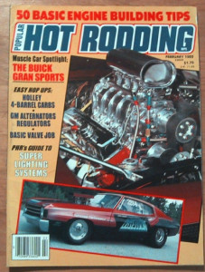 POPULAR HOT RODDING 1983 FEB - BUICK GRAN SPORTS HISTORY